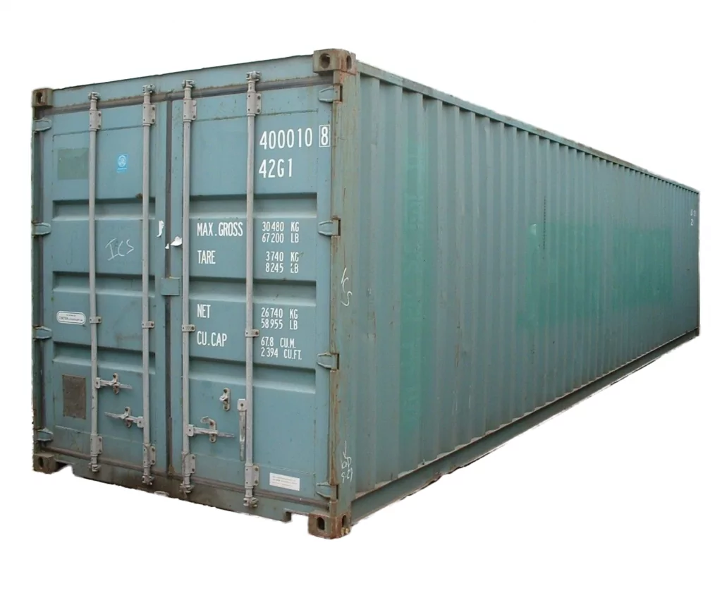 40ft Grade A Used Shipping Container – Prime Container